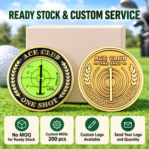 Niveau à bulle portable pour green de golf, aide au putting double face, en stock, accessoire de golf pour tournois et cadeaux pour membres - Product Image 6