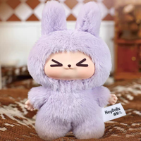 Collection de peluches en vinyle Kawaii amusantes et tendance, série « La chaleur des câlins » de Suplay Rabbit Kiki, boîte aveugle, décoration, jouets, cadeau de Noël