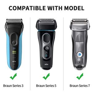 Étui Yinke pour rasoir <span class=keywords><strong>Braun</strong></span> <span class=keywords><strong>Series</strong></span> 3/5, 3040s, 3010S, 5018s, 5140s, étui de voyage rigide, housse de protection, sac de rangement - Product Image 2