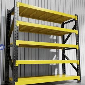 מתלה כבדה אחסון מתכת מדפים יחידת זווית מרופקת עיצוב דור חדש של מדפים ערמים & מדפים - Product Image 6