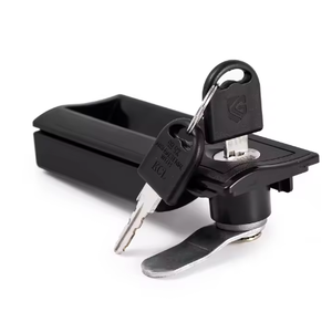 盗難防止アルミ窓ロックシリンダー亜鉛合金キャビネットハンドルと中央ドアカムロック - Product Image 5