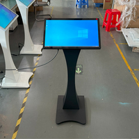 Totem debout d'écran tactile d'affichage numérique d'affichage à cristaux liquides de prix usine 21.5 "32" 43 "55" Animation de publicité de PC d'Android