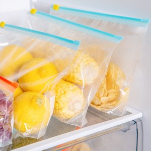Slider Zipper <b>Freezer</b> Bags 20x15cm Food Grade With Flash Seal For Storage - Product Image 3