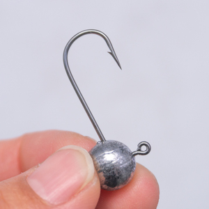 Hameçons Jig Head OEM personnalisés en plomb, 1g-10g, 10 pièces/sac, pour la pêche au bar et aux poissons d'eau douce, la pêche en mer, sur la plage et en eau rocheuse, matériel de pêche - Product Image 4