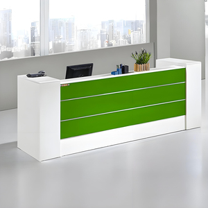 Bán buôn tùy chỉnh Hiện Đại Văn Phòng Thương mại phía trước bàn tiếp tân bằng gỗ bàn khách sạn siêu thị bệnh viện phòng tập thể dục - Product Image 3