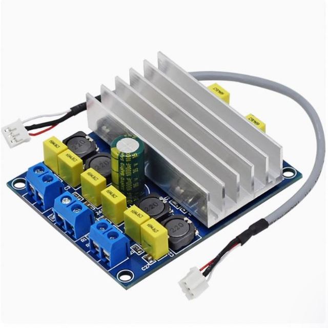 TDA7492 2 X 50W D Class High-Power Digital Amplifier Board AMP Board With Radiator