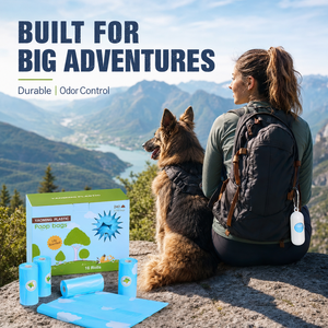 Bolsas para excremento de perro biodegradables Oxo, marca privada de fábrica, ASTM D6954, para paseos diarios, con empaque de grosor personalizado - Product Image 5