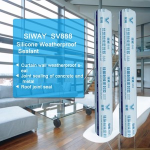 Scellant silicone monocomposant Siway Sausage 600ml à faible odeur, résistant aux intempéries, <span class=keywords><strong>pour</strong></span> l'étanchéité des joints de toiture - Product Image 2