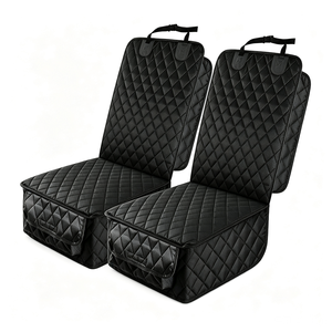 Lot de 2 housses de siège auto pour chien, housses de siège auto imperméables, housses de siège auto pour animaux de compagnie, protection de siège auto pour siège avant, durable - Product Image 1