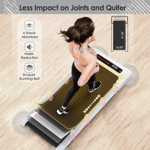 Tapis de marche sous le bureau avec moteur silencieux, écran LED, machine de marche <span class=keywords><strong>électrique</strong></span> peu encombrante - Product Image 6