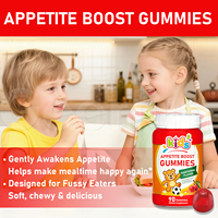 Gummies personnalisées OEM pour enfants : Compléments nutritionnels naturels pour la prise de poids, le soutien digestif et l'augmentation de l'appétit