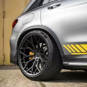 Jantes forgées en alliage d'aluminium noir mat DISH HE1 17 18 19 20 21 22 23 24 5x114.3/5x120/5x112/5x115 pour <span class=keywords><strong>AUDI</strong></span> Q5 Q7 <span class=keywords><strong>Q3</strong></span> S5 S8 - Product Image 1