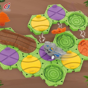 Chengji – jouets éducatifs pour enfants, blocs de route, construction, labyrinthe, jeu, assemblage, piste de dinosaure, voiture, constructeur de route, puzzle, jouet - Product Image 3
