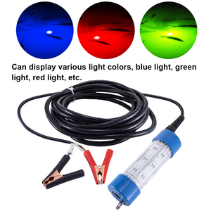Lámpara LED Subacuática Verde para Pesca Profunda de 60w IP68 Doble Impermeable con Luz y Sensor de Movimiento para Atrapar Peces - Product Image 3