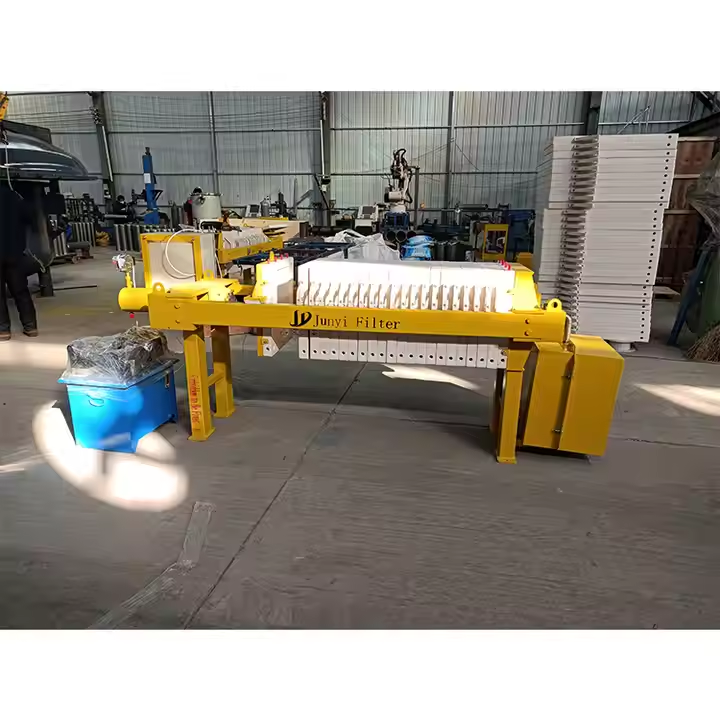Гидравлический фильтр-пресс 450 типа Chammber PLC для нефтехимической промышленности