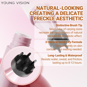 Young Vision - Lápiz Delineador de Ojos de Doble Punta con Rubor Líquido, 4 Colores, Maquillaje Natural para el Rostro - Product Image 3