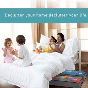 Organizador de Almacenamiento de Tela Reutilizable para Debajo de la Cama, para Guardar Mantas, Edredones y Ropa - Product Image 5