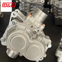 AMR300 Mini Roots Supercharger Compressor Blower Booster Turbine untuk ATV 0.5-1.3L Turbocharger dengan Pulley 4 5 6 V