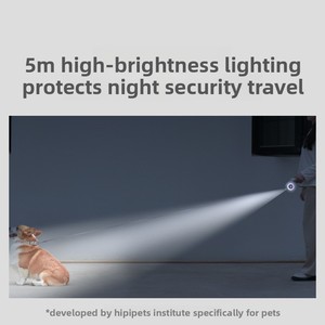 Laisse pour <span class=keywords><strong>chien</strong></span> rétractable automatique en ABS durable et lumineuse, anti-traction, résistante aux chocs, avec lumières pour la promenade des chiens - Vente en gros - Product Image 3