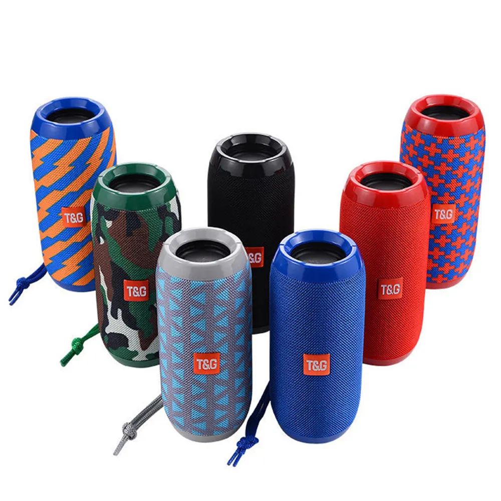 TG117 Usb Speler Waterdichte Bt Draagbare Speaker Super Kwaliteit Outdoor Draadloze Speaker Voor 2021 Hot Koop