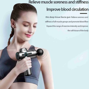 Spedizione Gratuita Mini Pistola per Massaggi con 6 Testine, Batteria Ricaricabile da 1200mAh, Autonomia 3-6 Ore, Ricarica Type-C, 6 Velocità, in ABS - Product Image 6