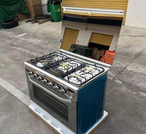 High-End 95L Integrated Gas <b>Range</b> Oven With Five-Head Toaster Multi-functional for Home Hotel Freestanding Installation Tempered - Product Image 2