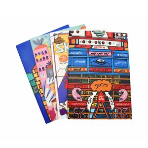 Nouveaux cahiers à reliure agrafée personnalisés, cahiers d'exercices scolaires avec pages lignées pour une écriture fluide, pour les études - Product Image 1