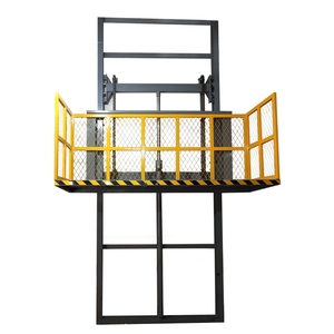 New Zhongxiang SJD 300Kg AC Powered Hydraulic Wall Mounted Cargo Lift Small Size Freight <b>Elevator</b> for Warehouse Vertical - Product Image 6
