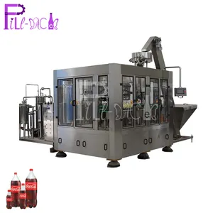 DCGF24-24-8 plastic bottle soda beverage production machine / device / unit touch screen