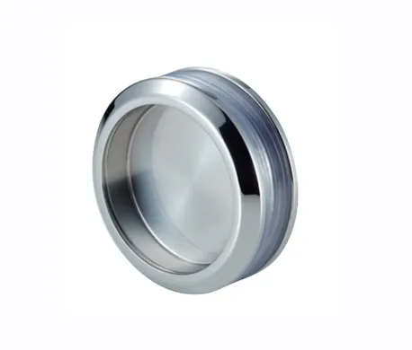 stainless steel 304 low profile sliding door knob flush pull door handle custom gold color 68mm outer dimension