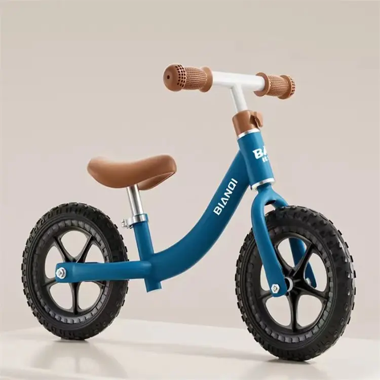 カスタム12インチマグネシウム合金ペダレスバランスバイク2〜6歳の子供軽量安全機能スタイルのバイク車