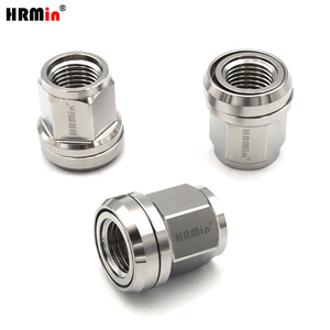 Mở cuối Bạc PCD biến nổi 60 độ nón ghế gr.5 TitaniumTi-6Al-4V tự động lắc lư <span class=keywords><strong>Lug</strong></span> <span class=keywords><strong>Nut</strong></span> m14x1.5x27mm - Product Image 2