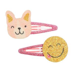 Venta al por Mayor de Lindos Pasadores para el Cabello para Niños, Accesorios para el Cabello, Lazos, Arcoíris, Unicornio, Corazón, Brillantina Colorida, Juego de Pinzas para el Cabello - Product Image 4