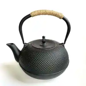 Classic Kung Fu Tea Pot Cast Iron Teapot Handle Tea Kettle Cup Set