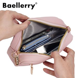 Baelerry Women's Mini Crossbody Bag Black 7 Inch Large Capacity Zipper Closure Everyday Use Portable Style - Product Image 3