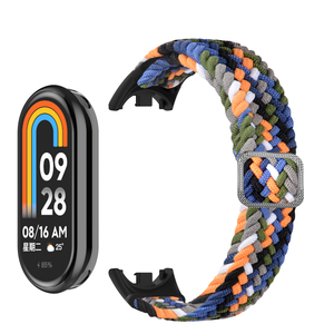 Smartwatch Pulsera Transpirable Elástico Trenzado Tela Nylon Reloj Banda <span class=keywords><strong>Para</strong></span> <span class=keywords><strong>Xiaomi</strong></span> <span class=keywords><strong>Mi</strong></span> <span class=keywords><strong>Band</strong></span> 8 9 Correa - Product Image 2