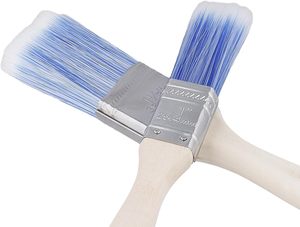 Pinceaux à peinture industriels personnalisables de qualité DIY avec manche en bois pour le polissage des surfaces murales plates et angulaires (garantie 3 ans OEM) - Product Image 3