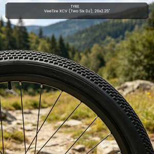 Vélo de montagne Dirt Jump de 26 pouces, cadre en alliage d'aluminium à suspension intégrale, vélo de style Slopestyle MTB avec frein à disque hydraulique - Product Image 2