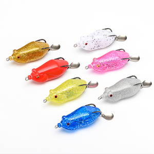 Mềm ếch thu hút với Mustad Móc Câu Cá lures hành động tốt - Product Image 1