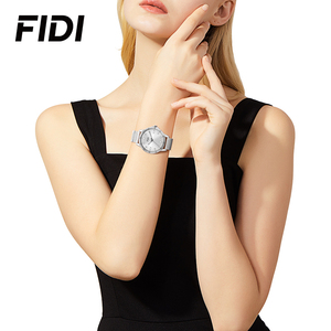 FIDI Women Quartz <b>Watch</b> Gold Silver Stainless Steel Bracelet Simple Casual Ladies Wristwatch Ladies Wristwatch - Product Image 2