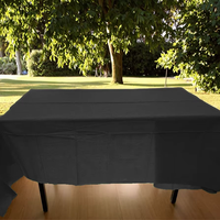 Nappe rectangulaire en papier écologique à 3 couches pour mariage et fête