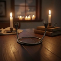 Porte-bougie en fer avec motif d'oiseau pour la décoration de Noël à la maison et au jardin, centre de table suspendu, fait main, personnalisé, en métal