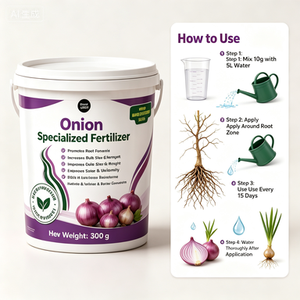<span class=keywords><strong>Engrais</strong></span> granulaire premium 500g pour oignon, enrichi en calcium et zinc, améliore la tolérance au stress des cultures, optimise la qualité de stockage des bulbes - Product Image 4