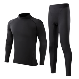 Women Yoga 2-Piece Set Long Sleeve Tee Crop <b>Top</b> Fitness Workout Activewear <b>Layering</b> Sportswear Anti-UV Spandex/Polyester - Product Image 1