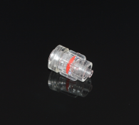 Vanne anti-retour mâle Luer Lock 1200 PSI en PC, connecteur haute pression pour la manutention de fluides industriels