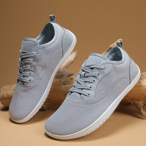 Nouvelles chaussures en toile minimalistes à mailles respirantes pour hommes et femmes, semelle extérieure en caoutchouc confortable, pour la vie quotidienne, l'entraînement, la marche croisée - Product Image 3