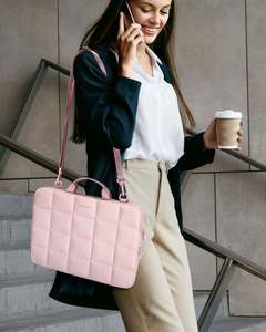 Échantillon gratuit Nouvelle tendance Vente en gros Durable 11,6-15,6 pouces Housse pour ordinateur portable en polyester Sac de transport pour femmes et hommes - Product Image 4