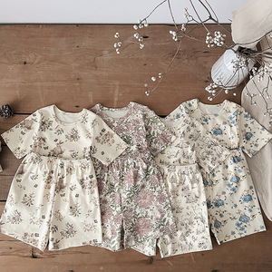 Summer Children's Clothing Set Infant Girls Pullover and <strong>Shorts</strong> 2Pcs <strong>Kids</strong> Clothes Suit - Product Image 5