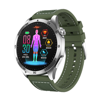 Reloj inteligente de monitoreo de salud ET485, pantalla táctil Amoled, llamada de marcación SOS, reloj inteligente de monitoreo de ECG resistente al agua IP68 para hombres y mujeres