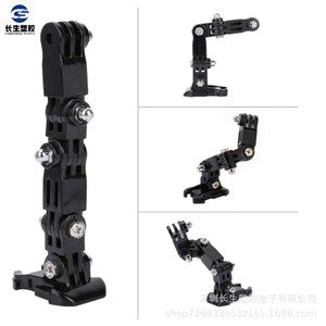 GoPro Action Camera Mount Adjustable <b>Plastic</b> Extension <b>Bracket</b> For Helmet Chin Strap Mounting Accessory - Product Image 5
